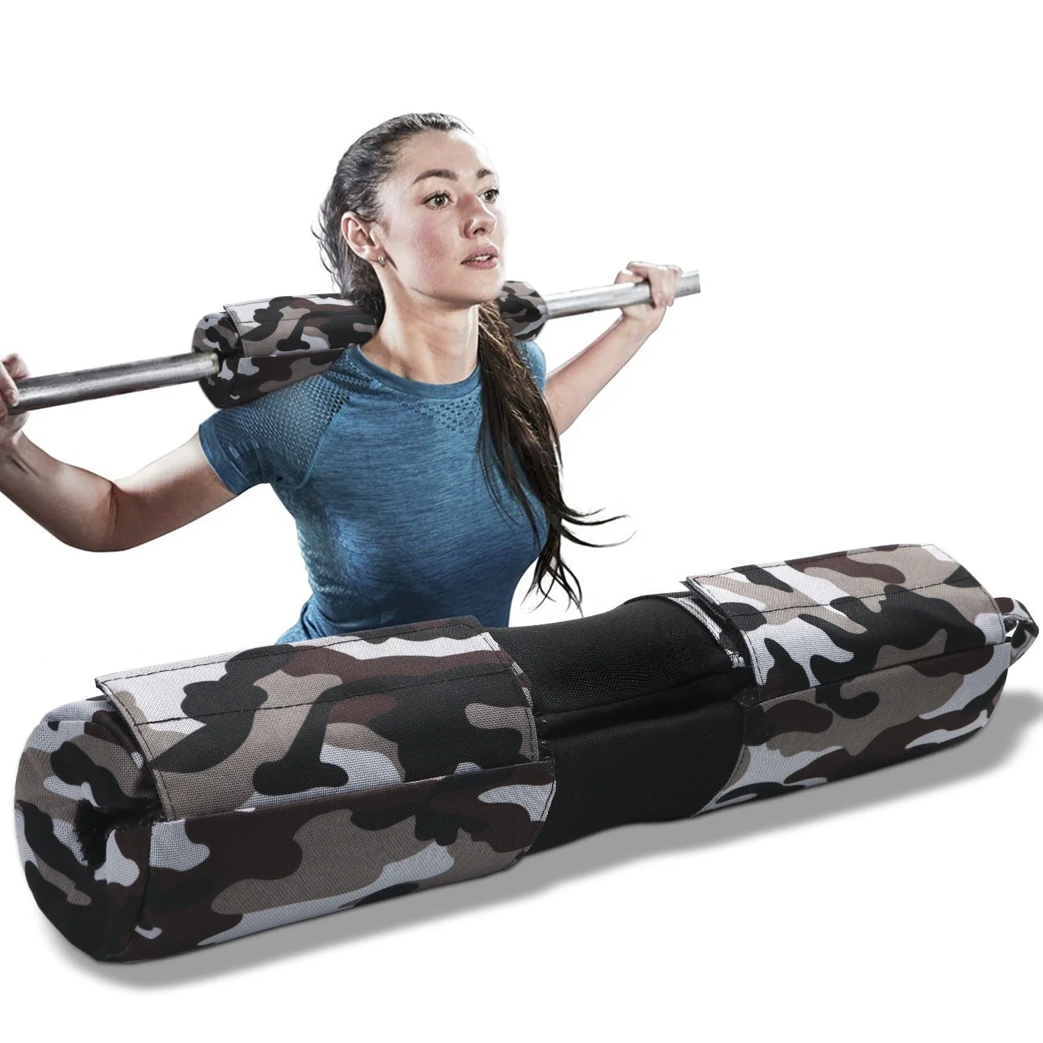 Wholesale Weight Lifting  NBR Shoulder Neck Protective Pad for Barbell Squat Exercise Fitness Accessories