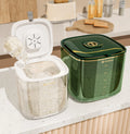 Plastic Food Dispenser for Rice Grains and Cereals Storage Container for Efficient Storage and Access
