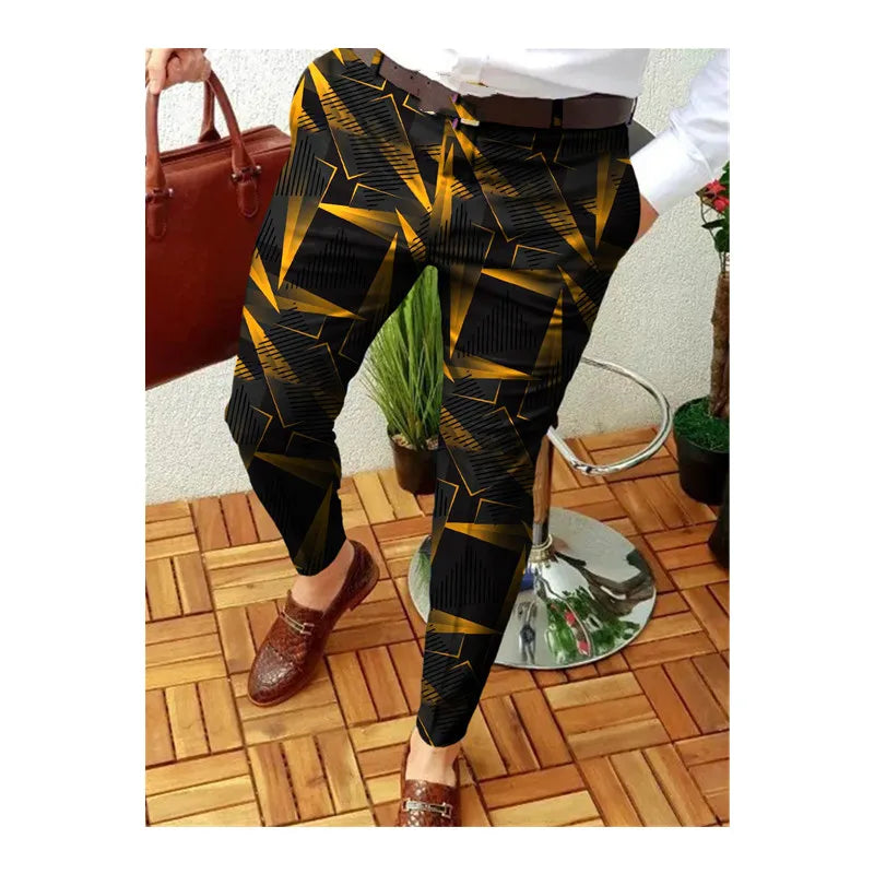 New Design Men's Casual Pants 100% Polyester