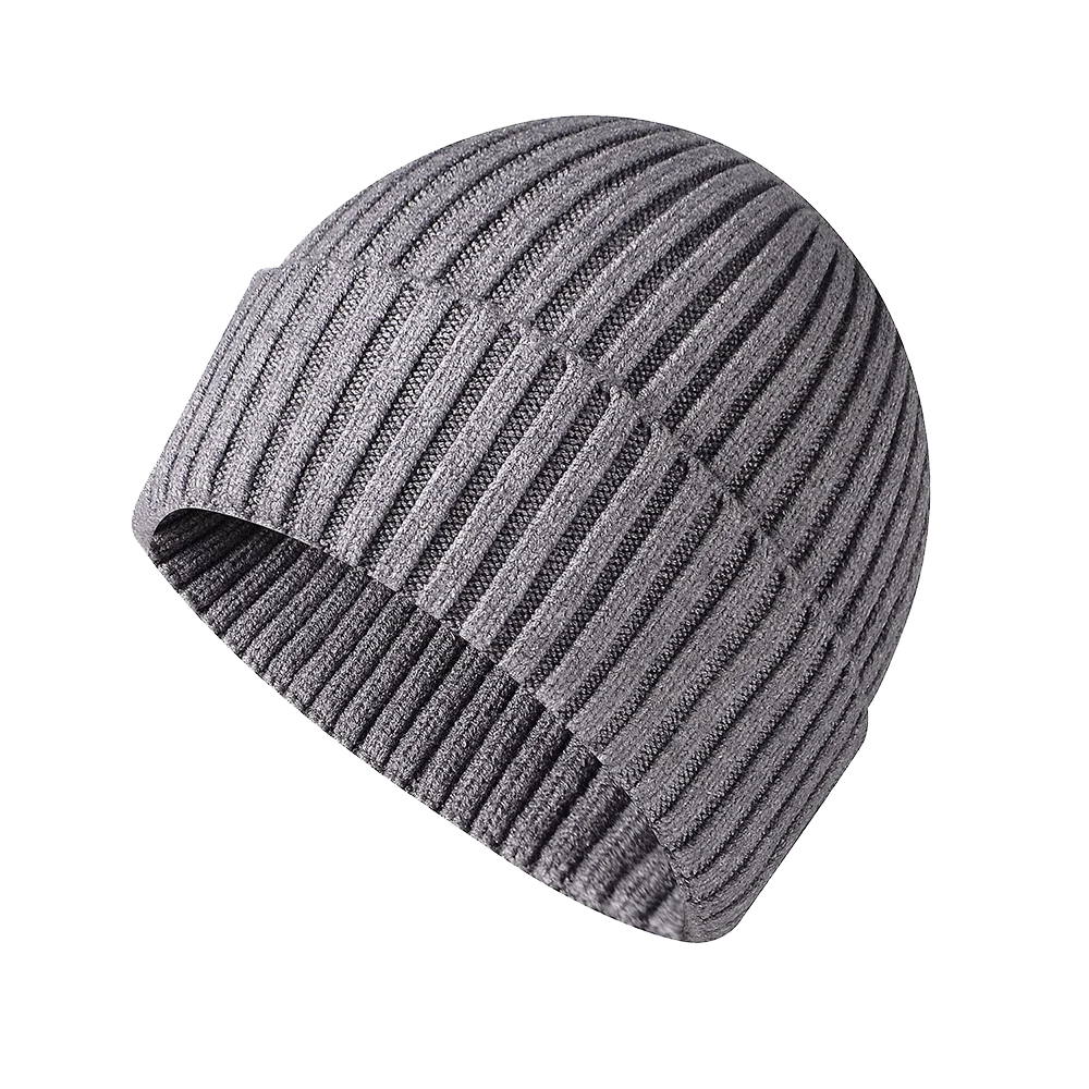 AI-MICH Custom Logo Color Knit Wool Polyester Acrylic Winter Custom Women Knit Beanie Hats Mens Winter Beanies