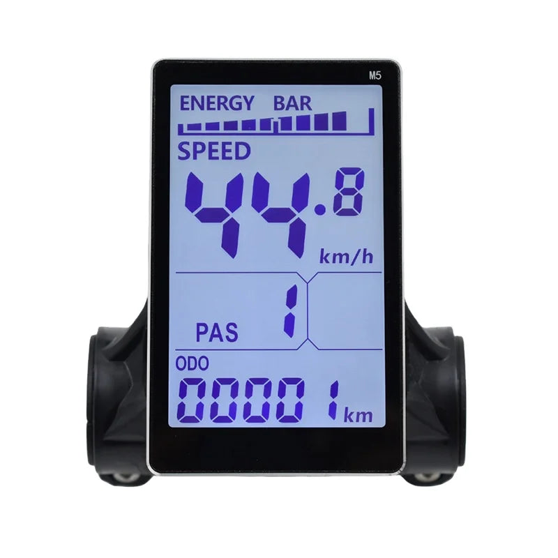 AiliFe 48V Electric Bike Scooter Digital M5 LCD Speedometer for E Bike