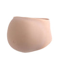 ONEFENG Skinless Silicone Belly Real Month Silk Cotton Filling Lightweight Photo Performance Props False Pregnancy Belly