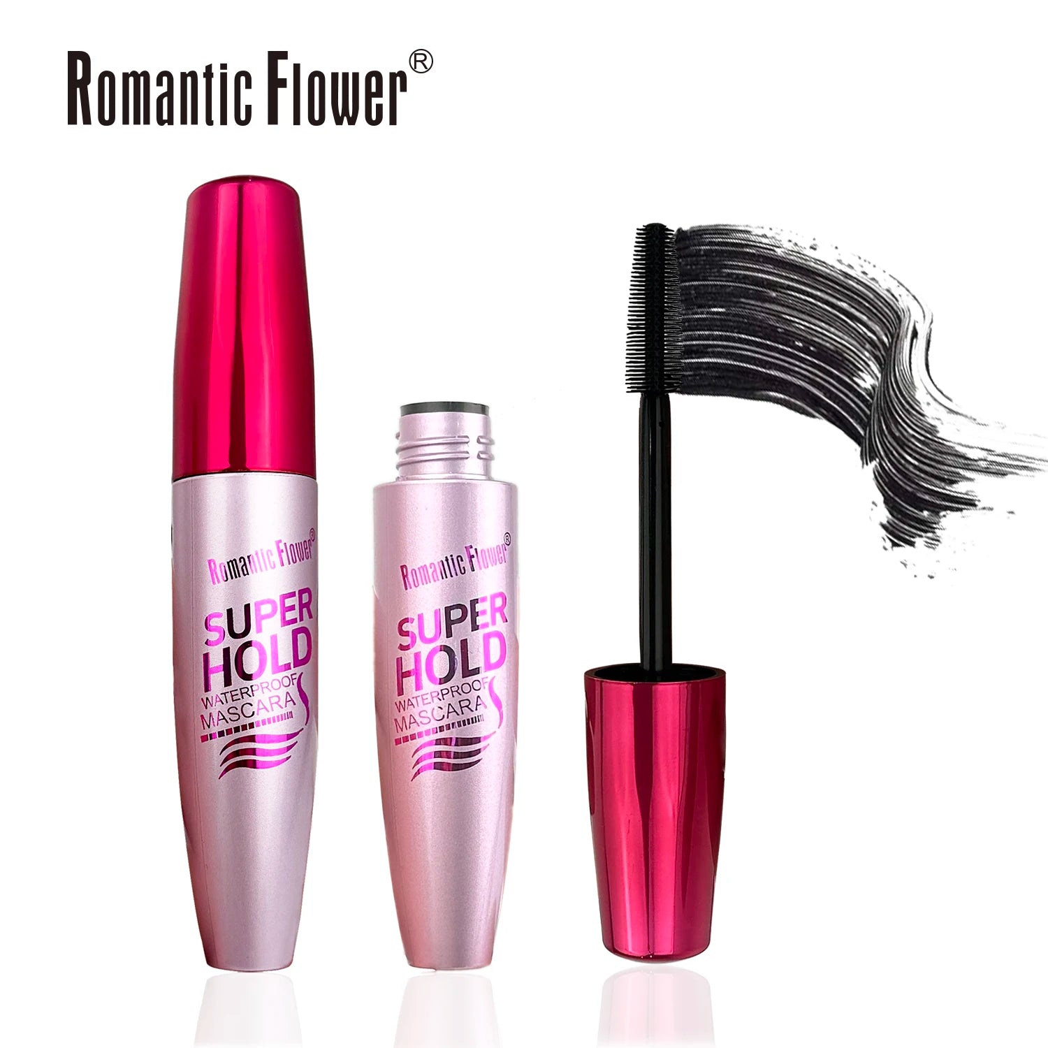 New Design Customized Thick Waterproof Super Lasting Delicate Natural Warp Mascara