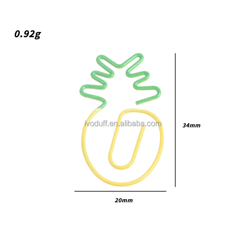 Metal Cute Bookmarks Stationery Accessories Paper Clips