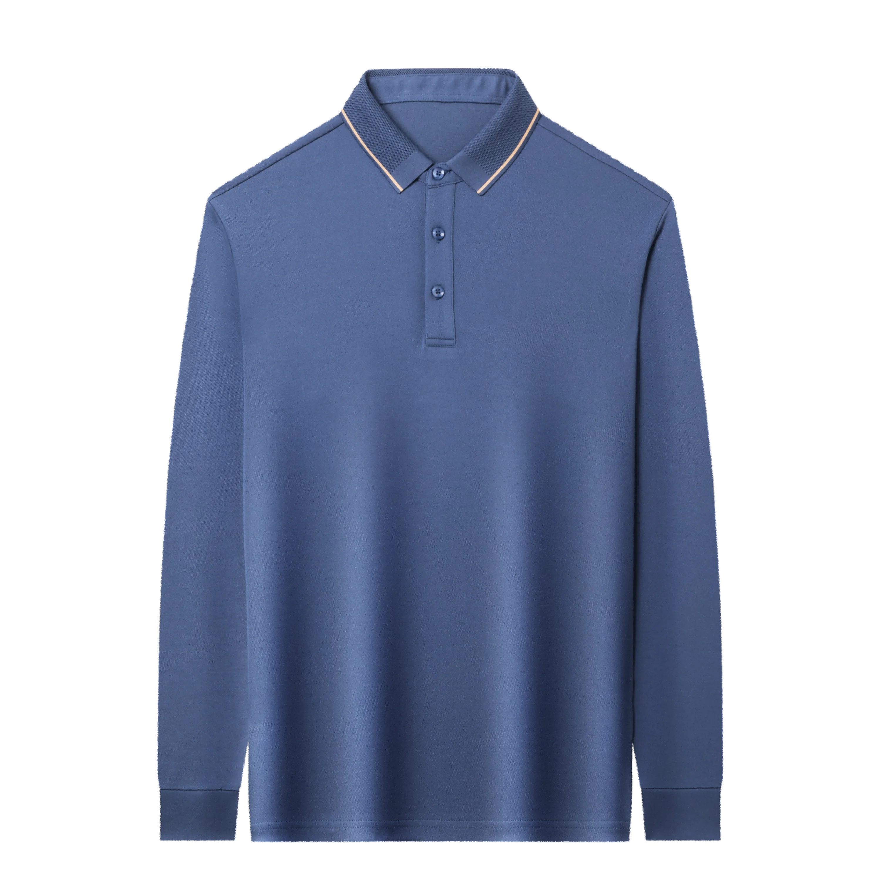 Custom logo Blank Casual Anti-wrinkle Moisture Wicking Polo Luxury Tactical Cotton Shirt for Men Clothes Men Long Sleeve Polo