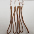 Walking Stick Wrist Cord Clamp Dark Brown Lanyard Walking Cane Wrist Strap Universal Brown Strap Thicker Lanyard