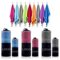 Custom Logo Personalised Microfiber Summer Beach Towel Sand-Free Antibacterial Quick-Dry Features Towels for Beach Chair Cover