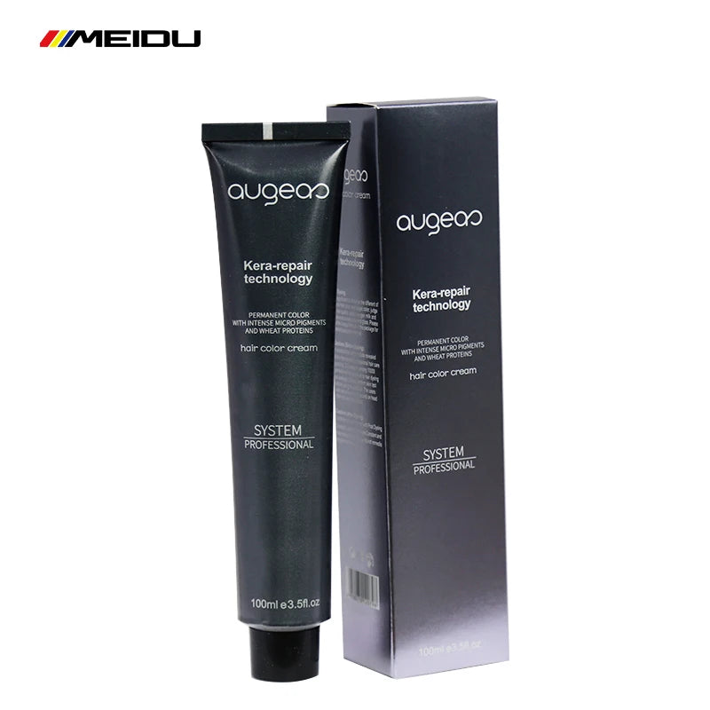 Hair Colour Cream Without Ammonia & Peroxide Augeas Italian Manufacturer Free Sample Permanent Professional Dye Hair Color Cream