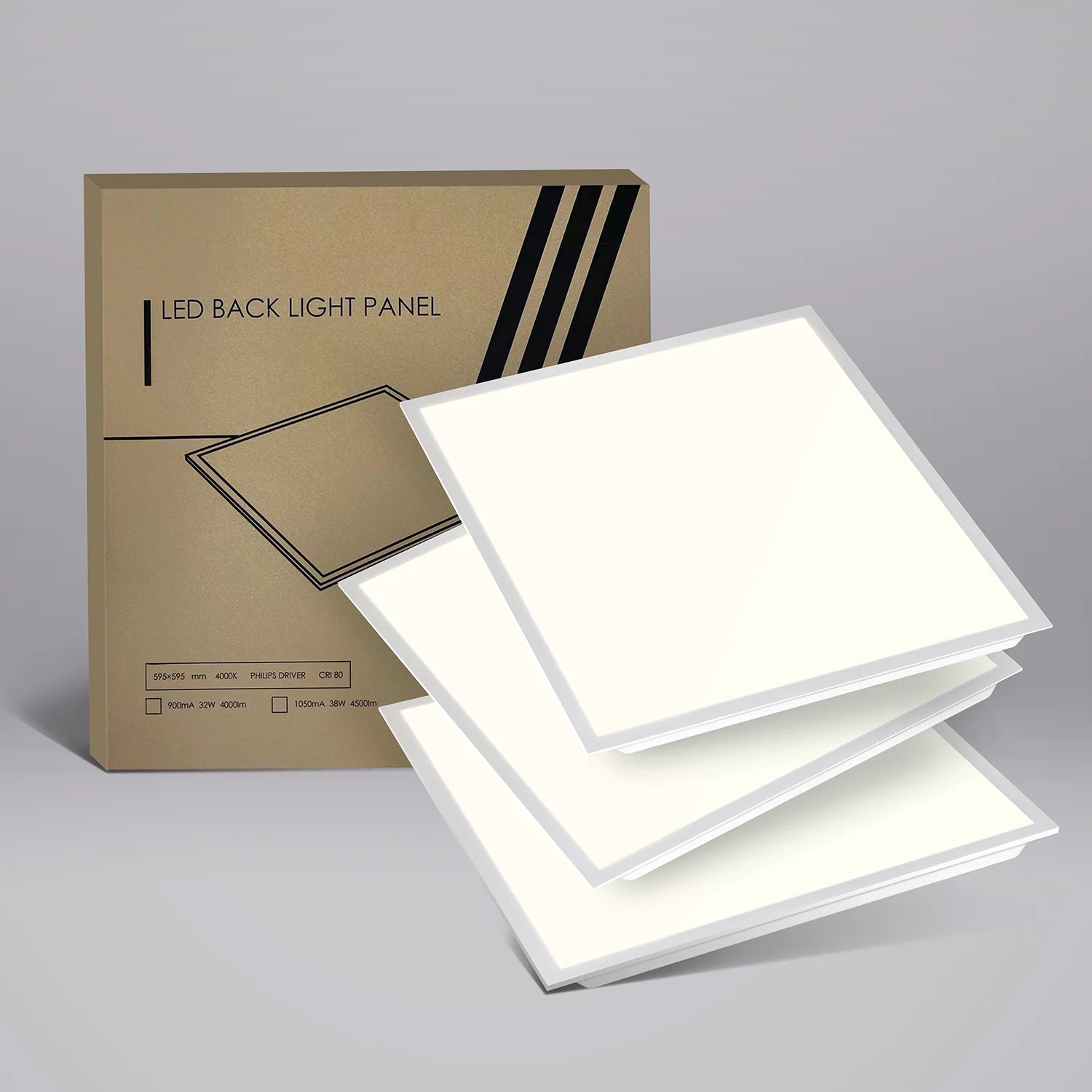 Warehouse in Germany 6262 120lm/w 3CCT 28W-32W-36W- 40W With Fast Delivery Indoor Sqauare Led Panel Light