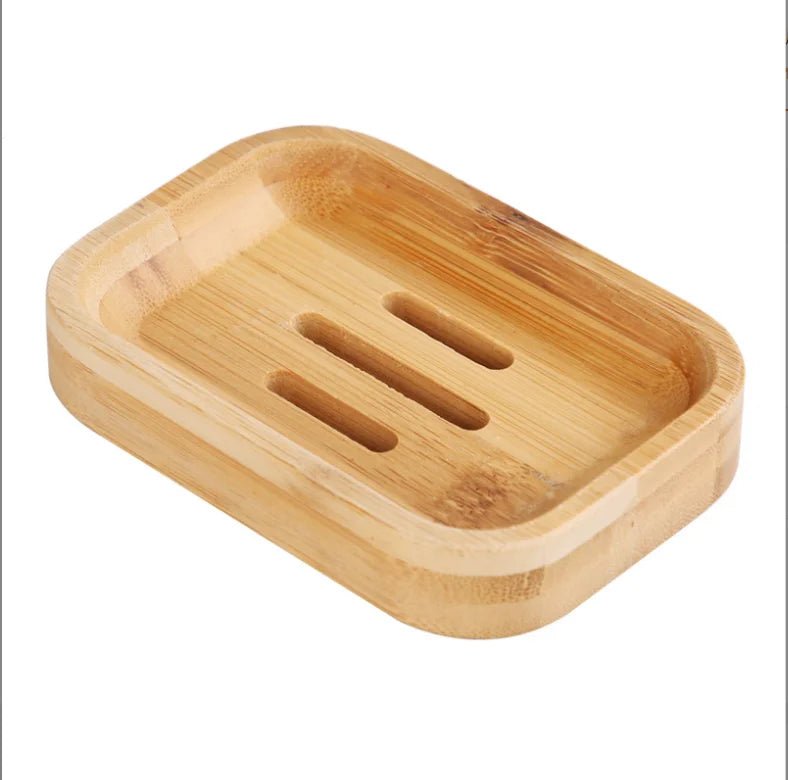 Natural Simple Small Bamboo BPA Free Multifunction Collect Soap Holder