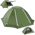 Woqi  Blow up Tents Camping Tent Outdoor Items Waterproof 3 Season 2 Person Folding Tent Hiking Equipment