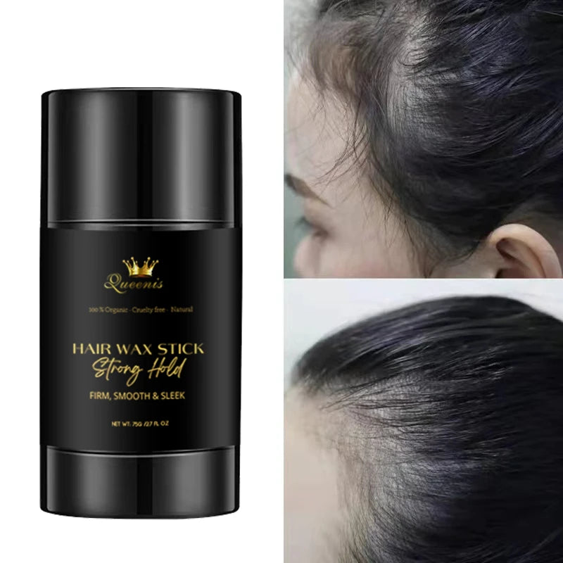 Private Label 85g/15g/30g Plastic Pot Easy Wash No Flaking Strong Hold Organic Natural Herbal Cream Hair Wax Stick Low MOQ