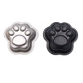 Silver Color 3D Aluminum Paw Print Mold Cake Pan Dog Paw Shape Baking Mold Pet Birthday  Celebration Baking Tools