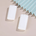 15g Transparent White Plastic Stick Container Plastic Screw Roller Deodorant Container Custom Color Deodorant Stick Bottle