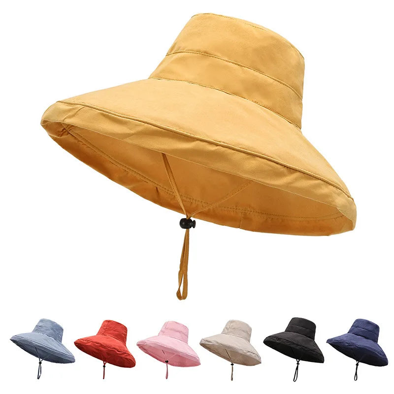 Fashion Various Peach Skin Velvet Fabric Flat Hats Sunscreen Cap Women Fisherman Hat