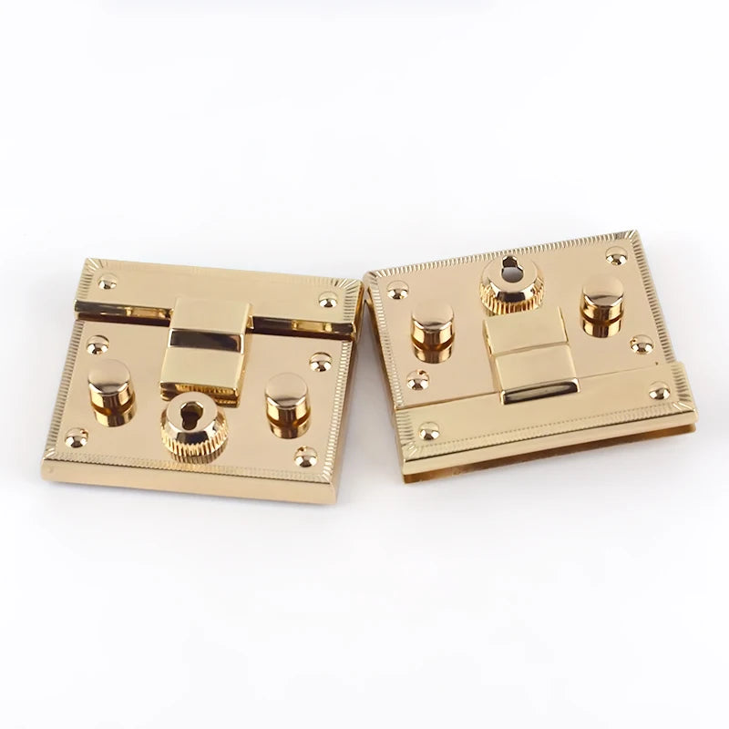 Deepeel KY2187 65mm Handbag Hardware Accessories Purse Lock Snap Closured Pushed Locks Clasp Bag Lock