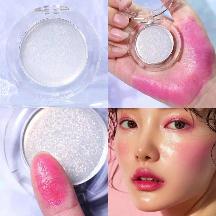 Private Label Multi Cruelty Free Waterproof Mineral Magic Pink Clear Black PH Color Changing Long Lasting Dewy Finish Blush