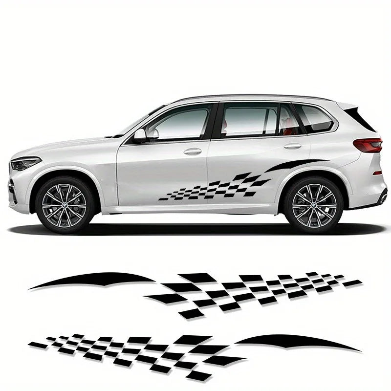 Hot Sale Gasser Custom Design Waterproof Eco-Friendly Durable Vinyl Car Body Decorative Sticker UV Resistant Popular Car