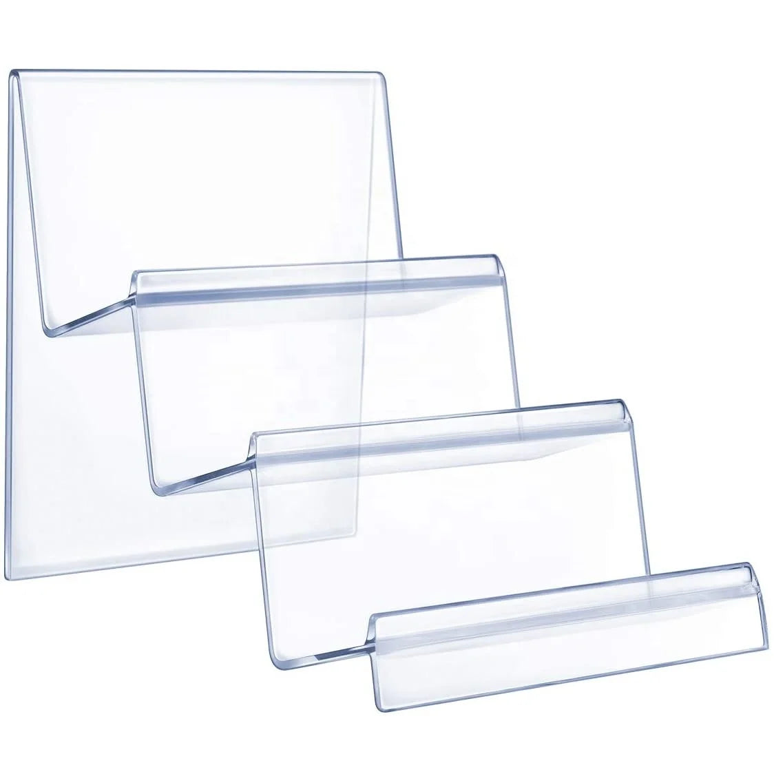 3 Tier Acrylic Clear Desktop Wallet Handbag Small Shoulder Bag Jewelry Display Stand Holder Organizer Decoration