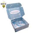 Customized  Sakura Printing Gift Box Corrugated Cardboard Carton Packaging Shipping Box Mystery Snack Cookie Boxes