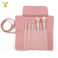 Cosmetic Bag Makeup Brushes Case Portable Bag Makeup Brush Travel Organizer Rolling Pouch Holder