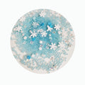 Hot Sell Blue Theme Mini Blue Beads White Snow Pear Beads for Making Diy Slime Decor