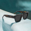 CONCHEN Factory Custom Logo Brand Thick Acetate Frame Polarized Uv400 Sun Glasses Mens Luxury Designer Sunglasses 2025