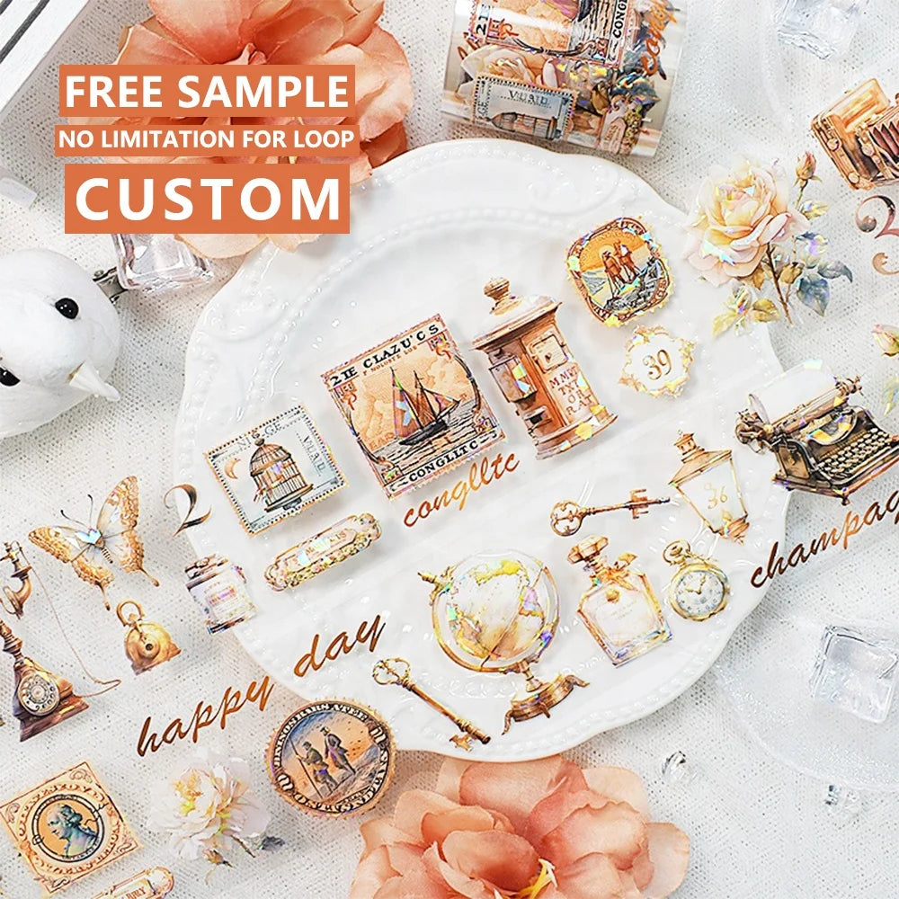 Custom Scrapbooking Decorative PET Tapes Journal