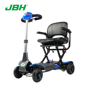 JBH FDB01 CE Certified Lightweight Aluminum Alloy Electric Mobility Scooter 270W Motor Remote Control Automatic Folding