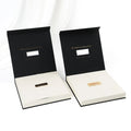 Luxury Black Paperboard Advent Calendar Box Magnetic Closure Custom Logo Recycled Materials Glossy Lamination for Jewelry