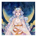 Diamond Painting Paint by Diamond Full Square Resin Drill Cartoon Girl Wall Art Decoration for Giving Kits ASF2232