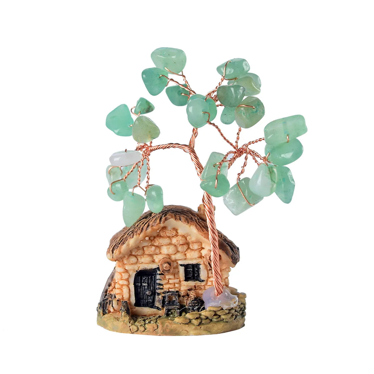 Wholesale Lucky Stone Tree of Life for Gift Decoration Citrine Money Tree Amethyst Crystal Gemstone Citrine Tree