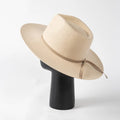 LMOQ Fashionable Unisex Sheep Woolen Hat Fedora Crown Top Winter Jazz Hat with Heattech Webbing Bows for Adults Outdoor Parties MegaBDM
