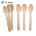Bulk Disposable Wooden Cutlery Eco Friendly 160mm Disposable Birch Wooden Cutlery