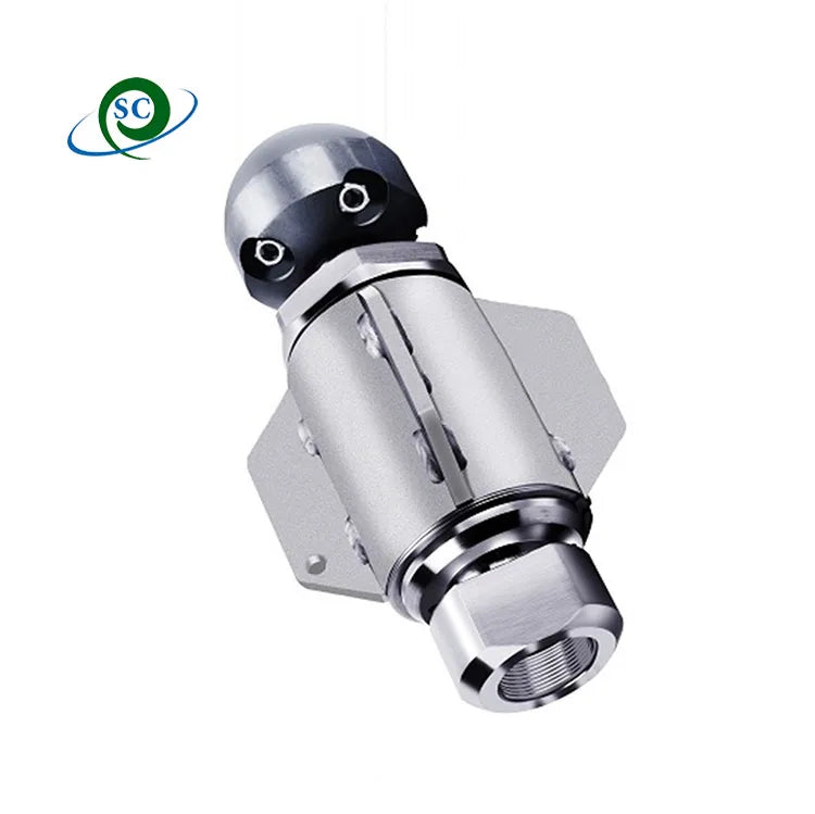 New CS 300-1000mm Diameter High Pressure Sewer Pipe Cleaning PG-1 SS 80L-400L/min Jet Drain Water Rotating Cleaning Nozzle