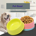Wholesale Eco-Friendly New Naturally Degradable PP Pet Bowls Pure Color Cheap Dog Bowl