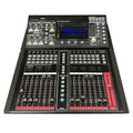 Professional Paulkitson Digital Audio DJ Mixer DM16S with Touch LCD Display 16-Channel Metal for Disco/Bar/Club/Sound Systems