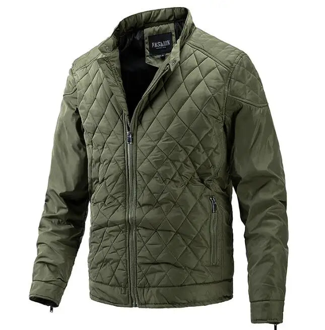 Men Autumn Winter New Motorcycle Coat Men's Casual Coat Thin Cotton Jacket Male Windbreaker