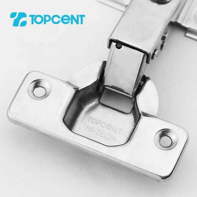TOPCENT 35mm cup two way Self close kitchen 2 holes cabinet concealed hinges