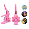 New Button Machine Automatic Pin Badge Machine ABS Plastic Botton Machine