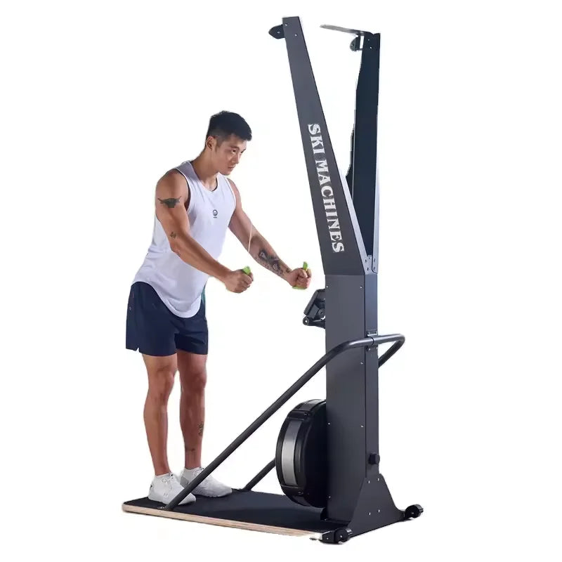 Shandong YG Fitness Commercial Air Ski Machine-Steel Construction LED Screen Heart Rate Monitoring ISO9001/CE Certified