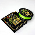High Strength 150m X12 Strands Polyethylene Braided Wire Floating Fishing Line for Ocean Lake River & Stream Use