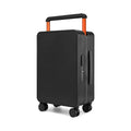 Printing LOGO Wide Handle Carry on Luggage Zipperless Hard Shell Luggage Suitcase With Spinner Wheels Hold Check and TSA Lock
