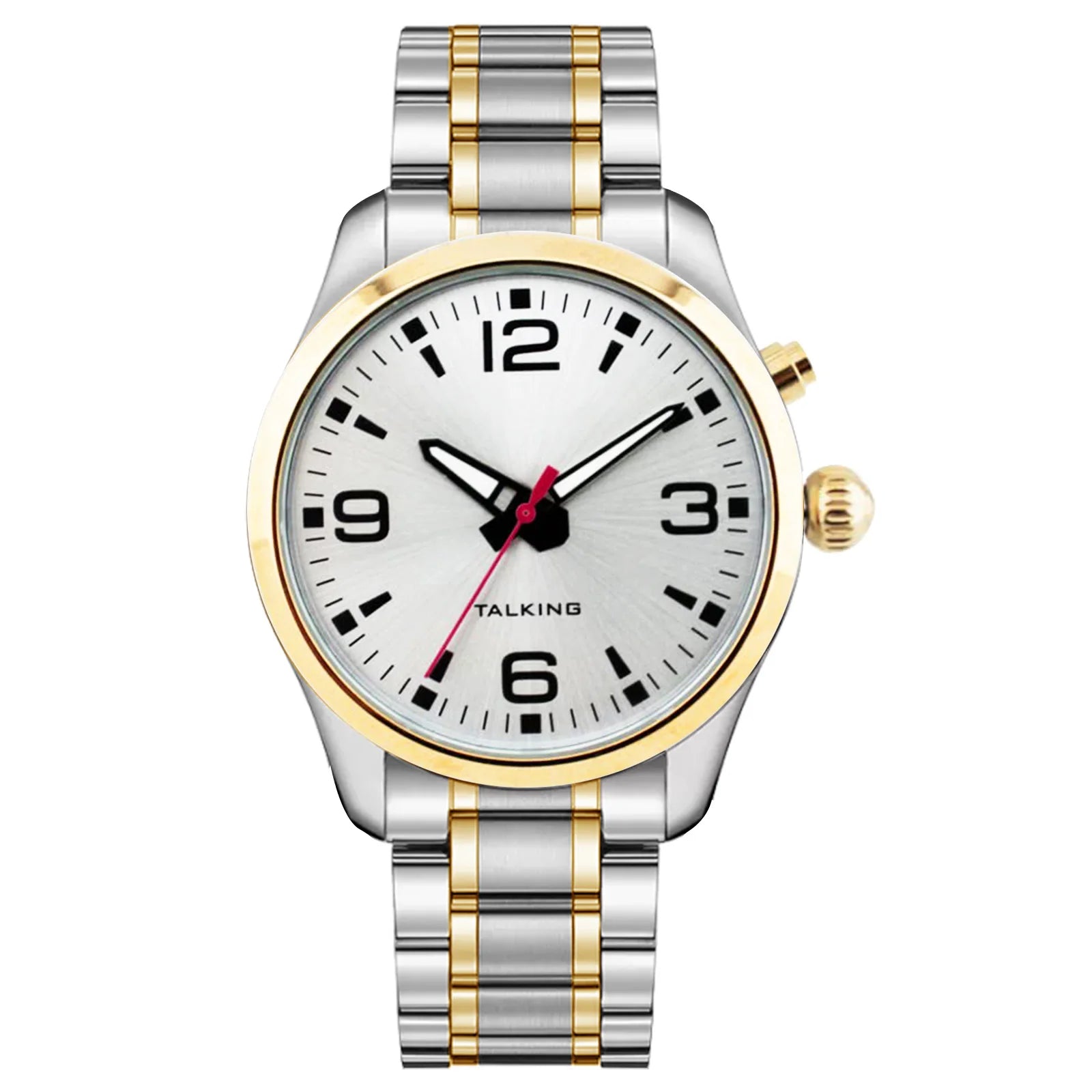English Talking Watch Suitable for Middle-Aged and Elderly People and Visually Impaired People