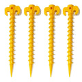 Wholesale Beach Sand Stakes Heavy Duty Screw Shape Tent Stakes Plastic Anchor Stakes for Camping