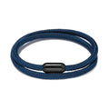 Wholesale Handmade Paracord Bracelet for Men Magnetic Clasp Hand Band Wrist Outdoors Men Rope Surfer Bracelets Valentine's Day