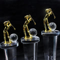 Personalized Crystal Blank Trophy Wholesale Glass Gold Silver Bronze Star Medal Award Souvenirs Gifts Trophies
