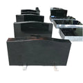 Black Granite Angel Heart Design American and European Style Cemetery Garden Memorial Headstone and Monuments Made of Marble