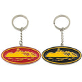 Wholesale Custom Metal Accessories Personalized Hard Soft Enamel Logo Keyring Cute Keychains Charms for Bag