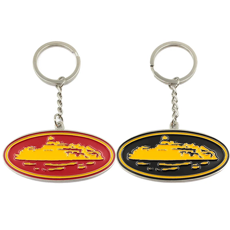 Wholesale Custom Metal Accessories Personalized Hard Soft Enamel Logo Keyring Cute Keychains Charms for Bag